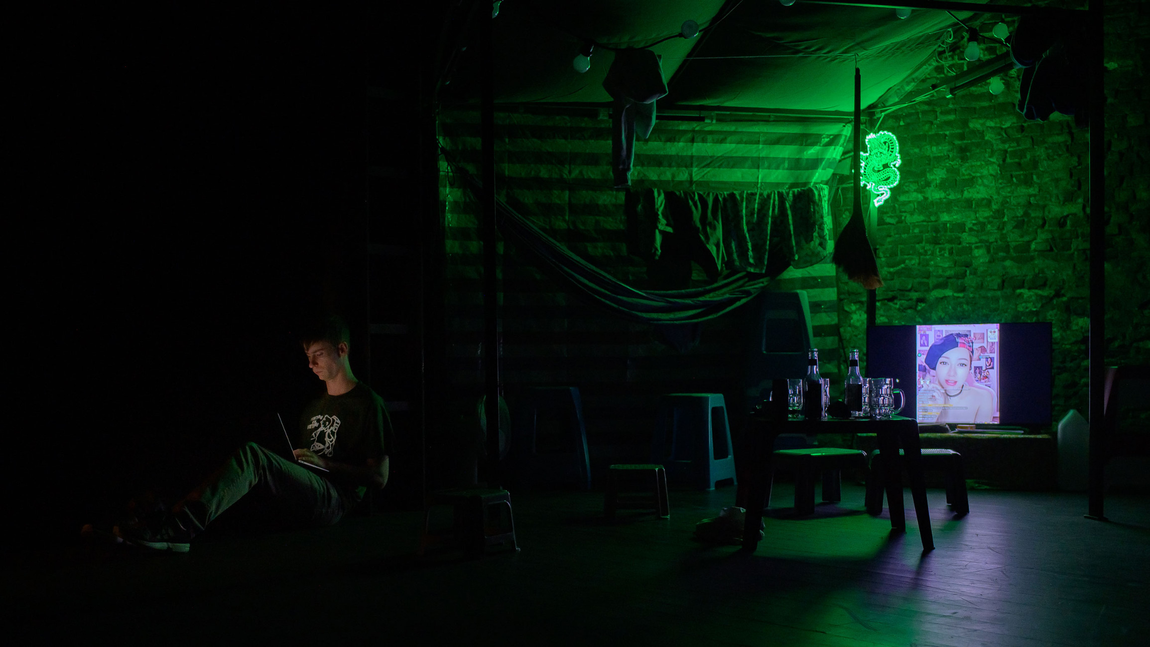 Photographie de plateau de Tombe la neige sur Saigon